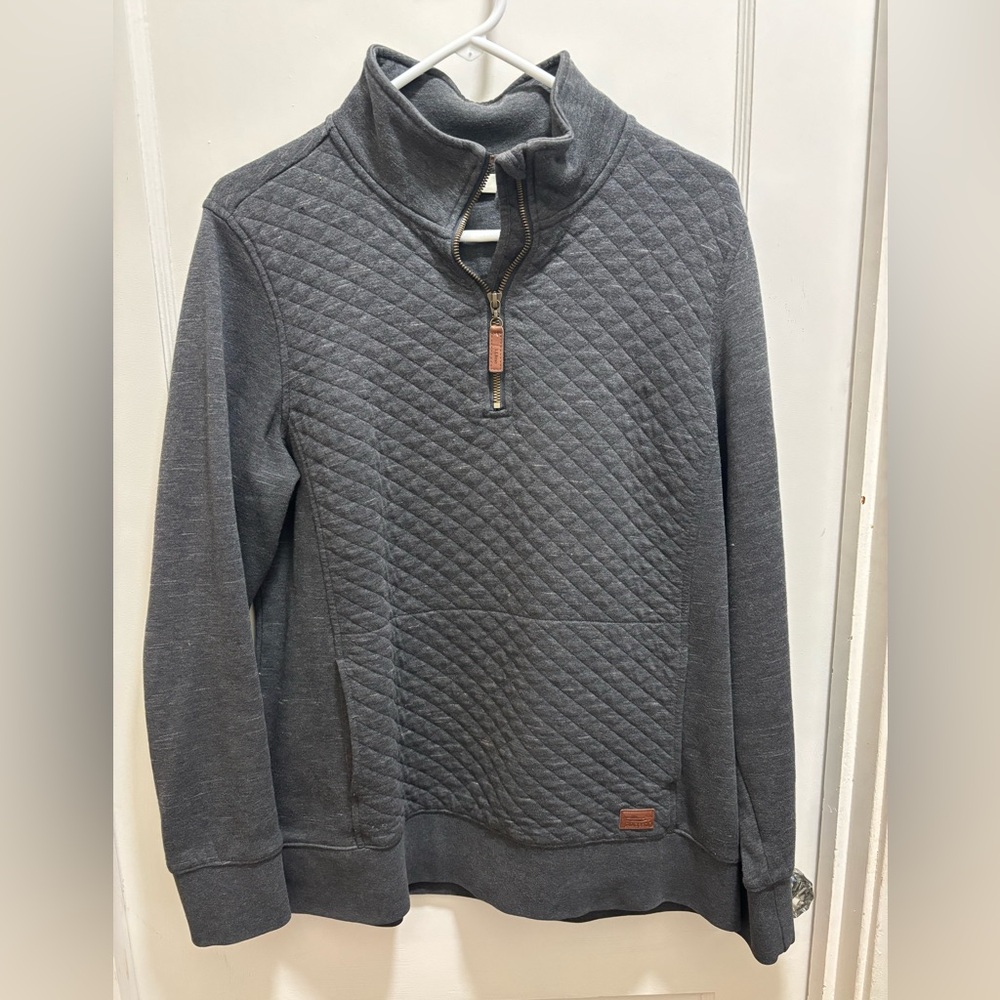 LL Bean Women's Quilted Quarter-Zip Pullover